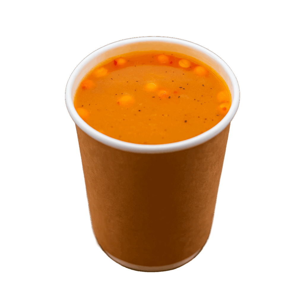 Заказать доставку еды на дом — облепиховый чай от Кафе Итальяно