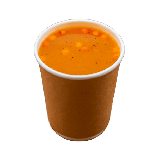 Заказать доставку еды на дом — облепиховый чай от Кафе Итальяно